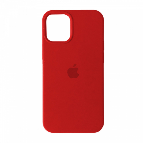 Silicone Case Full Protective (AA) для iPhone 14 Plus / 15 Plus (Red)-0